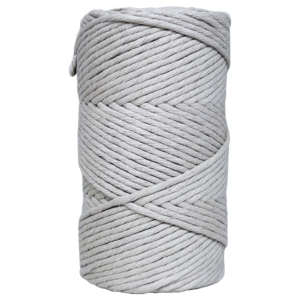 MACRAME VIRVĖ ŠVIESIAI PILKA
