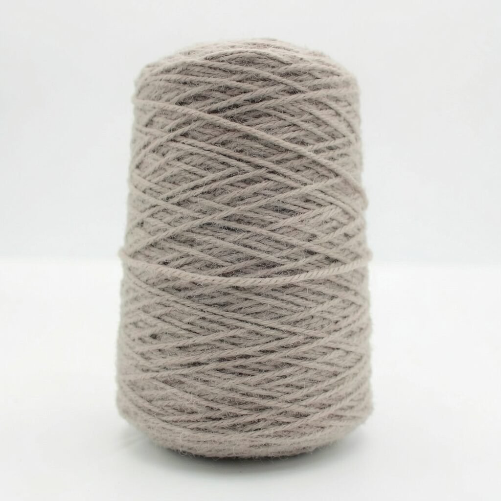 Tufting siūlai 100% Naujosios Zelandijos vilna Kapučinas 500 g