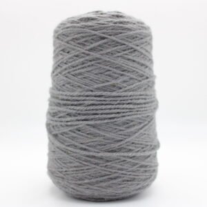 Tufting siūlai 100% Naujosios Zelandijos vilna Tamsiai pilka 500 g