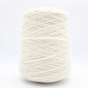 Tufting siūlai 100% Naujosios Zelandijos vilna Natūrali balta 500 g